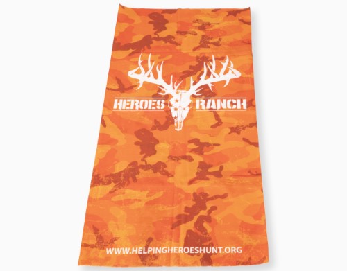 Blaze Orange Camo Neck Gaiter