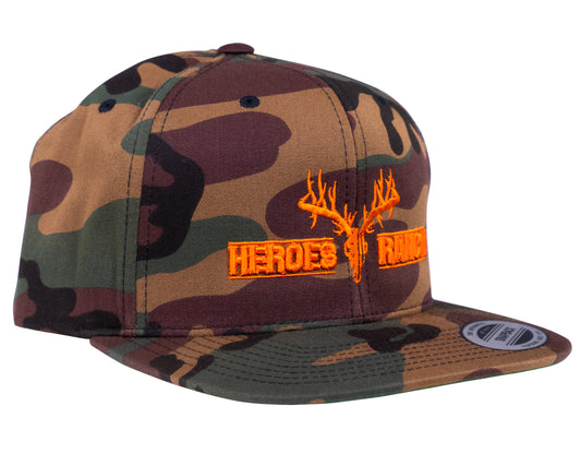 Heroes Ranch Camo Snapback