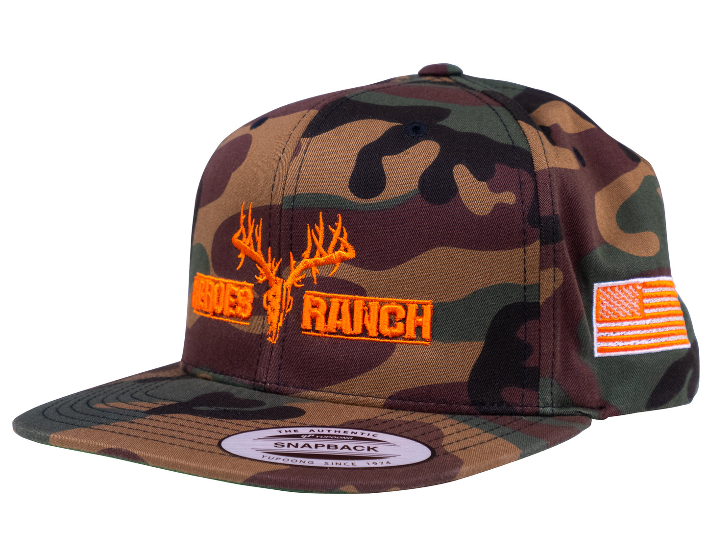 Heroes Ranch Camo Snapback